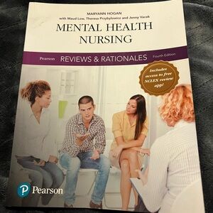 Pearson Mental Health Nursing 4th Ed